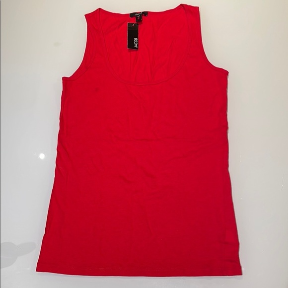 *NEW* JACOB Women's Red Tank Top - Picture 1 of 7